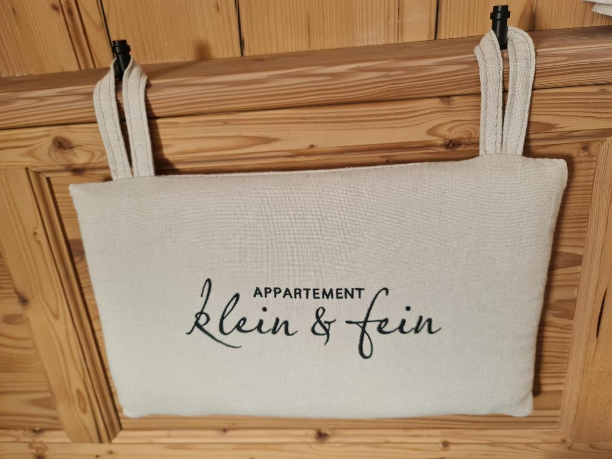 Klein&Fein Apartment Нойщифт им Щубайтал Екстериор снимка